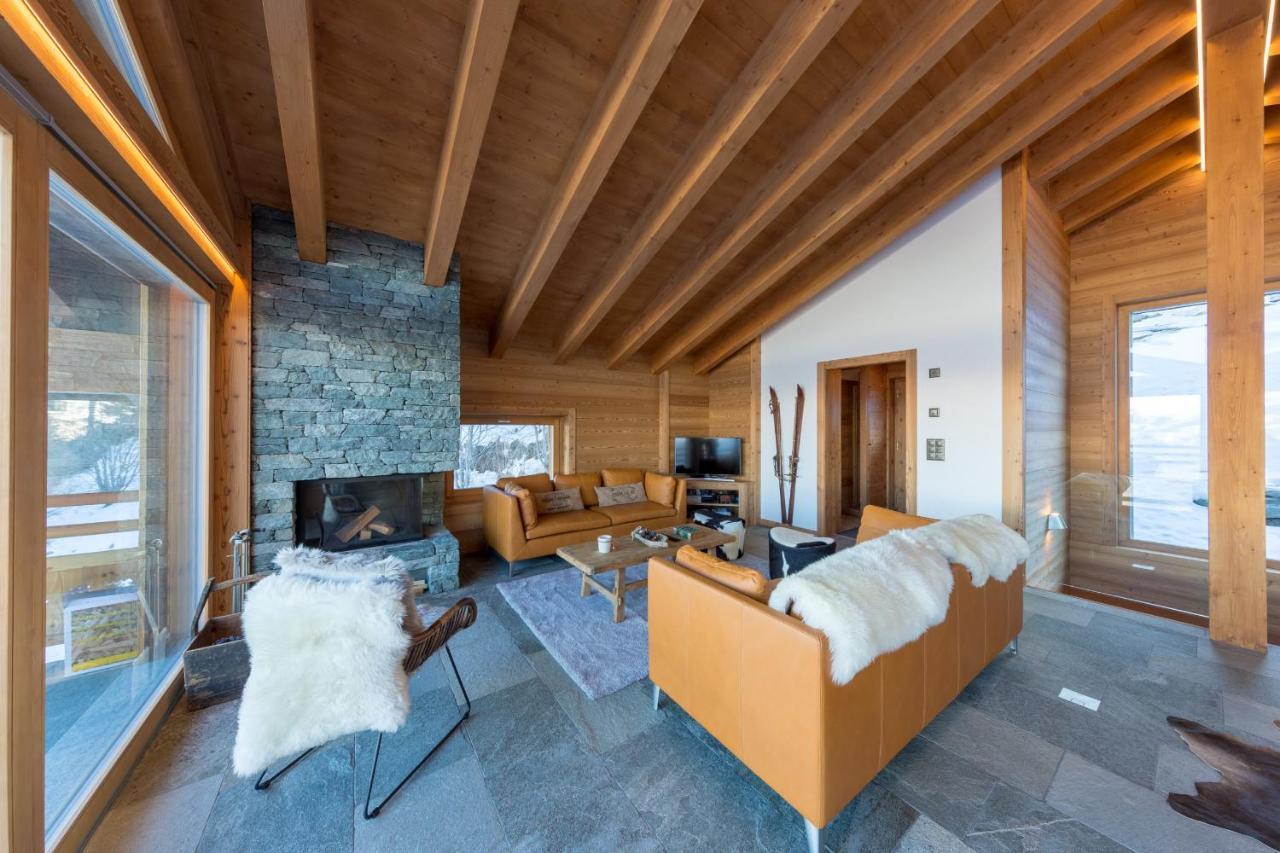 Oak Tree Chalet - On The Ski Slope - Luxury! Nendaz Buitenkant foto