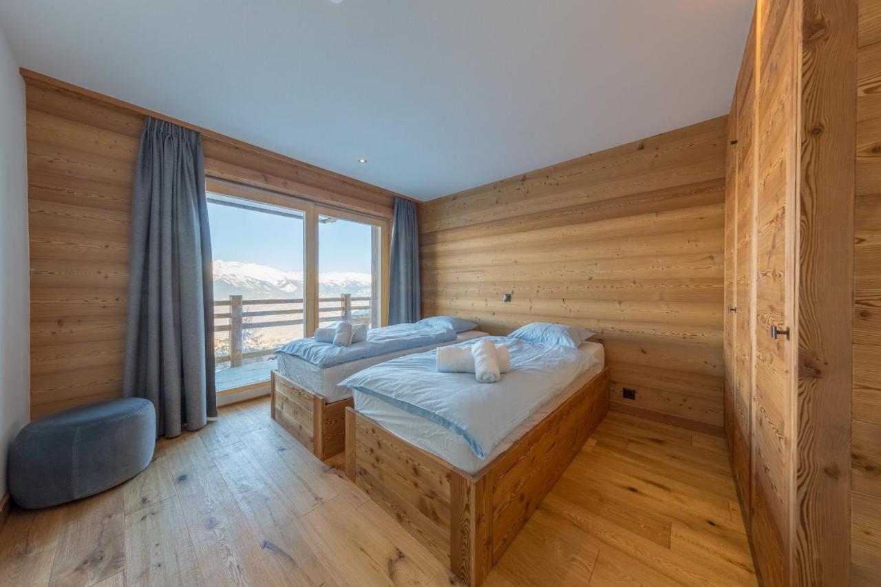 Oak Tree Chalet - On The Ski Slope - Luxury! Nendaz Buitenkant foto