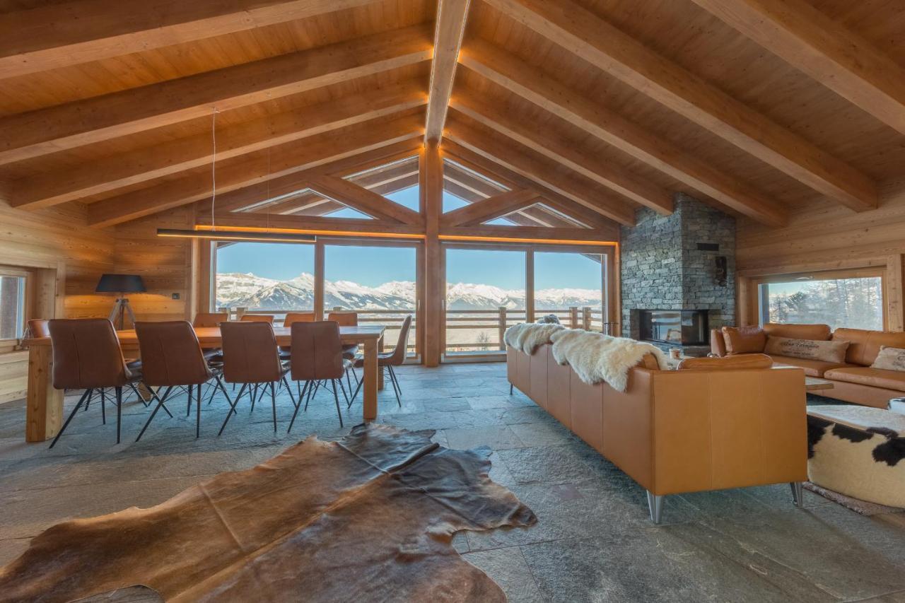 Oak Tree Chalet - On The Ski Slope - Luxury! Nendaz Buitenkant foto